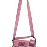 Comely Pink Ribbon NEW NWT Purse Adjustable Straps Buckle Small Chic Unique Photo 0