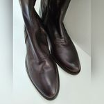 Mariano Renzi Dark Brown/Black Leather Thigh high Photo 4