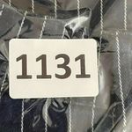 ZARA NWT Trafaluc Stretch Navy Stripes Denim Slim Fit Distressed Ankle 6 #1131 Photo 9