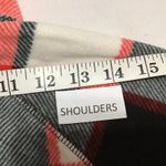 Eddie Bauer  Fleece Pullover Jacket‎ Womens Medium Red Black 1/4 Zip Outdoor Photo 9