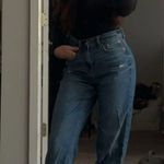 American Eagle  Baggy Straight Super High-Rise Jeans Photo 0