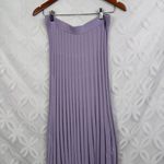 Free People FP Beach Lavender Mira Knit Maxi Sweater Skirt Size L Photo 4