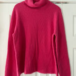 Caslon  Vibrant Pink Turtleneck Sweater Size XL‎ NWOT Photo 0