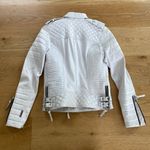 Boda Skins Kay Michaels Napa Leather Jacket in White Size undefined Photo 9