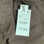 ZARA straight fit brown button up jeans Photo 3