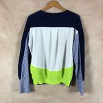 English Factory  Colorblocked Layered Look Sweater SMALL Photo 5