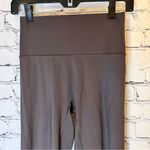 Aerie Offline  Brown 7/8 Leggings with Cheetah Print Detail‎ High Waisted Medium Photo 4