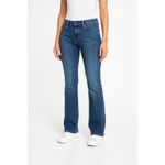 Cotton Express Express‎ Blue Jeans Womens 6 Eva Boot Leg Stretch Classic Casual Y2K Timeless Photo 1