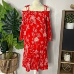 H&M  • floral drop waist mini dress Photo 1