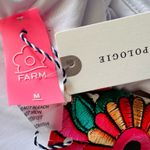 Farm Rio Blue Macaw High-Leg One Piece Swimsuit, Size M Photo 7