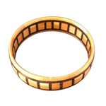 Bohemian Three Yellow White, Brown Black, Brown Bangle Bracelets Photo 5