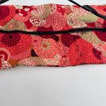 Oona Sera Yoga Mat‎ Bag in a Japanese Botanical Print Red Photo 3