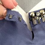 Rebecca Taylor NWT -  Silk Twilight Embellished Top - Size 2 Photo 7