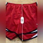 Nike Tempo Dri Fit Women’s Sz L Red/Black/White Athletic Shorts Photo 9