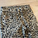 J. McLaughlin  Baxter Cheetah Leopard Skinny Zipper Pants Size 0 Photo 3