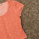 Hippie Rose  peach floral crop top Photo 2