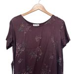 Vintage Blue Skies of Florida Brown Floral Dress Sz M Size M Photo 1