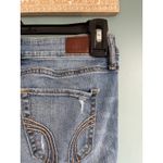 Hollister  Light Blue Denim Ripped Skinny Jeans 0s Photo 4