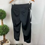 Nike  Black & White Team Turntwo 3/4 Length Cropped Athletic Sport Pants S Photo 2
