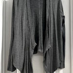 Lou & grey  Women’s Grey Waterfall Cardigan Sz XS​ Photo 0