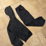 YoungLA Heavyweight Oversized Sweatsuit Hoodie L + Joggers M Vintage Wash Black Size large top medium bottom Photo 0
