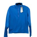 Adidas NWT Women's Blue COLD.RDY Cover Up Running Pullover Sweatshirt Top Size S Photo 2