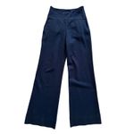 CAbi  Coco Trouser Pants Style #3920 Womens Sz 4 Navy Blue Wide Leg Bell Bottom Photo 5