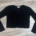 No Boundaries  Tie Front Cardigan Photo 0