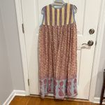Daughters of India Multicolor Bohemian Dress Red Size L Photo 5
