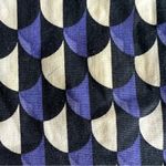 J.Crew  Jet Set Geometric print Shift Dress zipper details boat neck 8 Photo 7