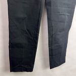 A New Day  Black Stretch Ankle Pants, Cotton Blend, Workwear Slim Trousers Photo 4