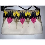 Coach  X Coachella Hawk Feathers Zippered Cross Grain Crossbody Tribal Y Photo 2