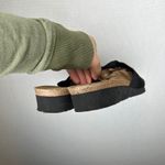 Naot Size 10 / 41 Comfort Black Fabric Slide Sandal Women's Slip On Cork Footbed Photo 3