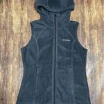 Columbia  Hooded Fleece Vest Black Size SMALL Photo 0