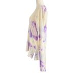 The Elder Statesman Cashmere Tie Dye Long Fit Sweater Top Purple Size M Photo 5