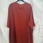 ASOS Women’s 24 Rust Orange Tshirt Maxi Dress New Photo 4