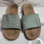 Vionic Women's Sage Green Hook Loop Comfort Slides Slip On Florence Sandals Sz 9 Photo 1