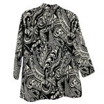 Units Petite Black White Button Front Shirt/Blazer Petite Size XL NWT | 40 Photo 3