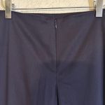 Doncaster  Collection Women's Navy Blue Cotton Spandex Straight Leg Pants Size 8‎ Photo 3