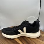 VEJA  Impala Low Top Sneakers Shoes Black White Athletic Comfort Women's 10 Photo 5