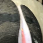 American Eagle AEO pink canvas shoes w/ gold pineapples size 7.5 Photo 6