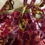 New! RARE!Design Guru by Curations Bag! Heidi Klum Silver Photo 6