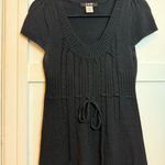 JFW Just For Wraps Black Cap Sleeve Y2K Sweater Dress Size undefined Photo 3
