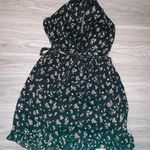 Hollister Floral Halter Open Design / Cut Out Tie Dress Photo 0
