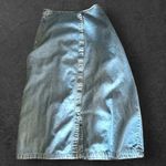 90s Vintage Bobbie Brooks Womens Sz L Denim 100% Cotton Long Button Midi Skirt Blue Size L Photo 4