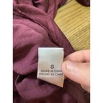 Savanna‎ Jane Long Sleeve Runched Crop Top Size Small Polyester Sexy Hippie Boho Photo 8