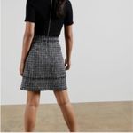 Ted Baker NWT  London Black Tweed Skirt Mini Dress Photo 1