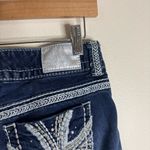 Maurice's Maurice’s premium ladies Dark Blue thick stitching Distressed Women Jeans Sz 28 Photo 11