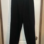 Vintage Austin Reed Merino Wool Blend Pants Stockinette Knit Black Size 10 Photo 0