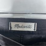 Madewell Berkeley Black 10" High-Rise Skinny Jeans Button-Through Edition Photo 4